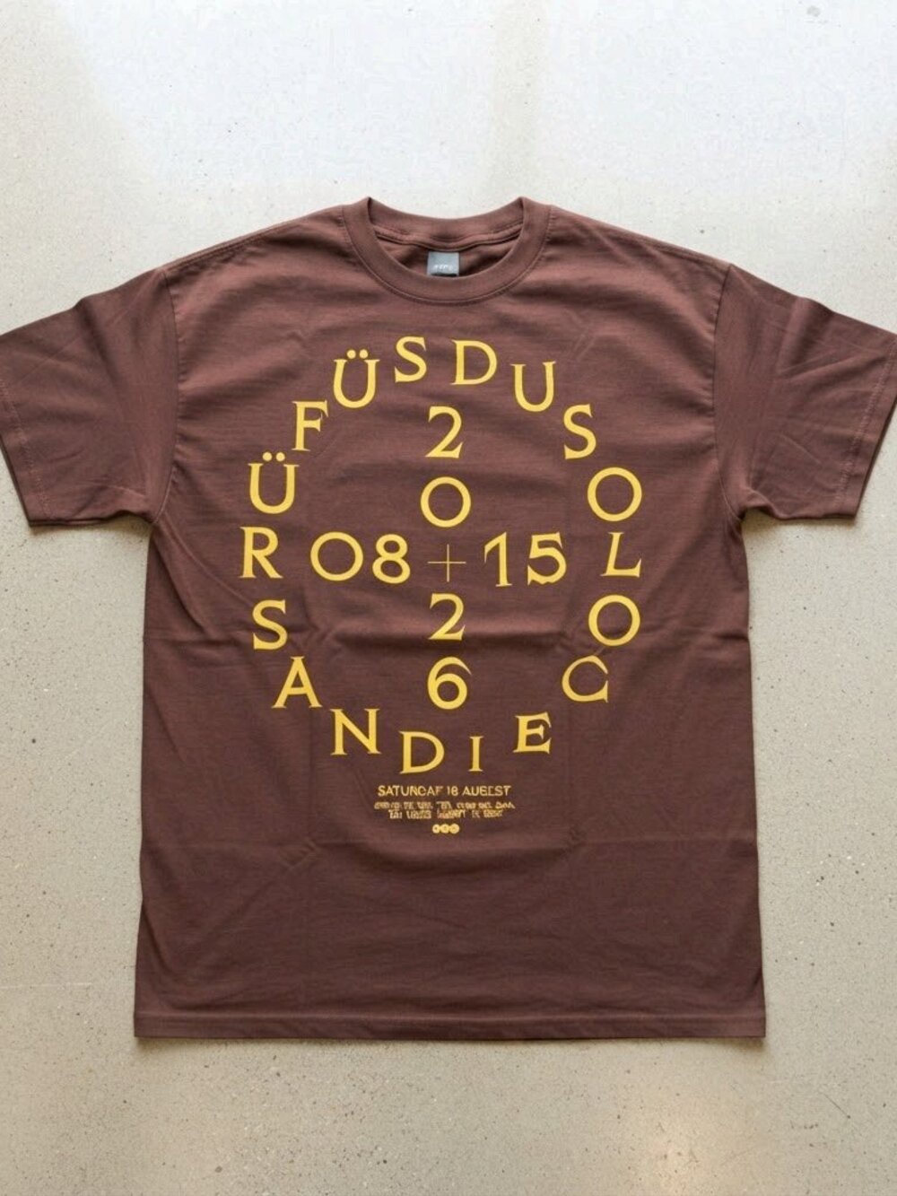 RÜFÜS DU SOL Shirt, 2026 Tour Tee, San Diego KIA Forum Concert Merch Reprint